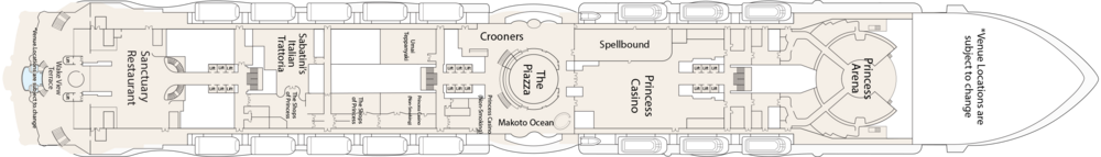 Princess Cruises, Star Princess Deck 8.png